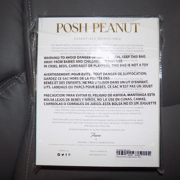 Posh Peanut Elizabeth & Robins Egg Polka Dot Patoo - Picture 3 of 3